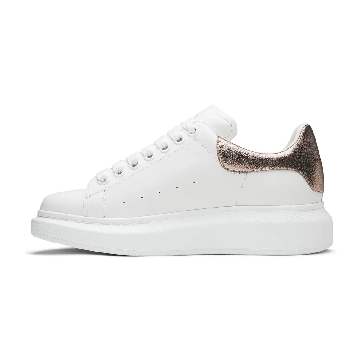 Alexander Mc Queen Oversized White Rose Gold (W)
