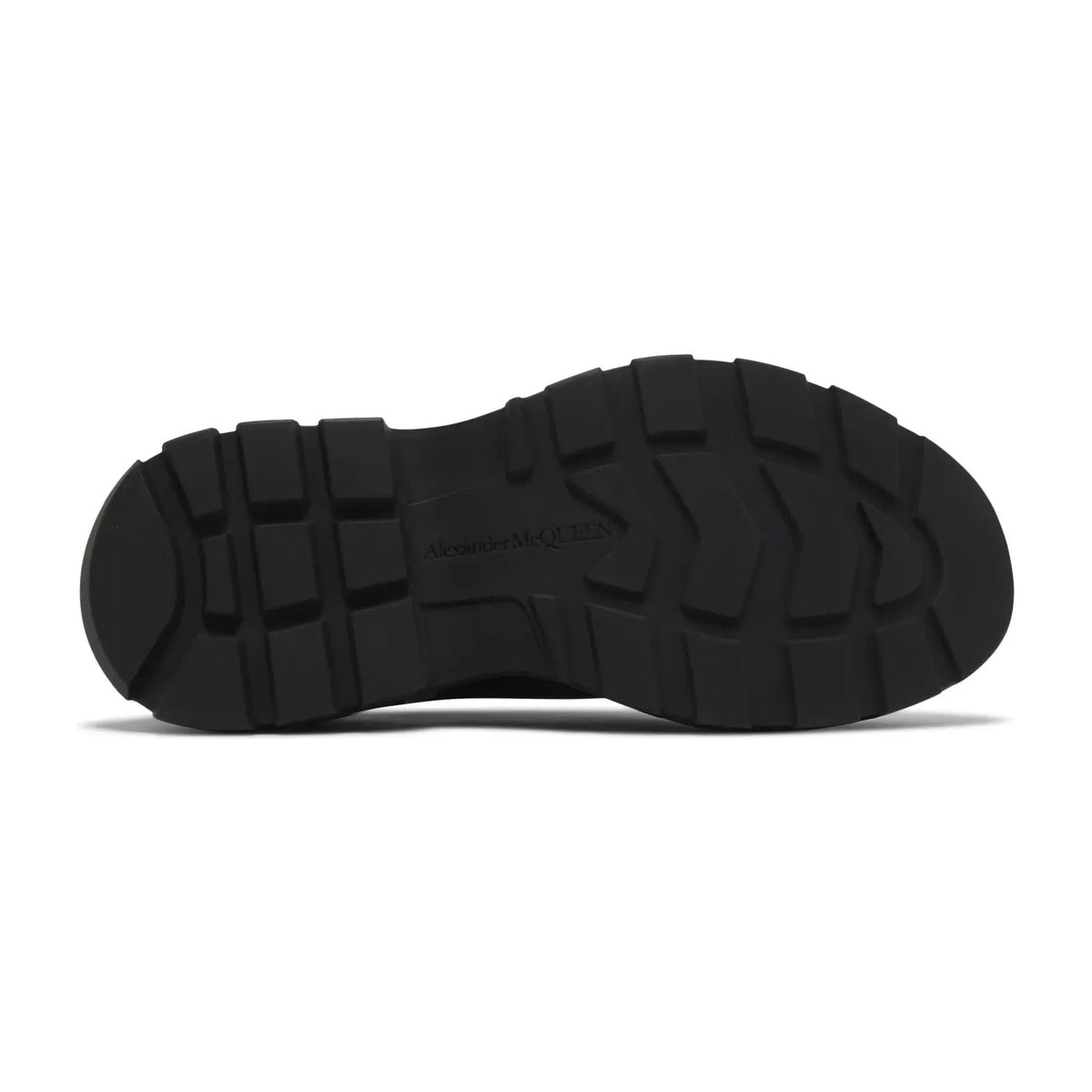 Alexander Mc Queen Tread Slick Low Lace Up Leather Triple Black