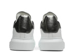 Alexander Mc Queen Oversized White Metallic