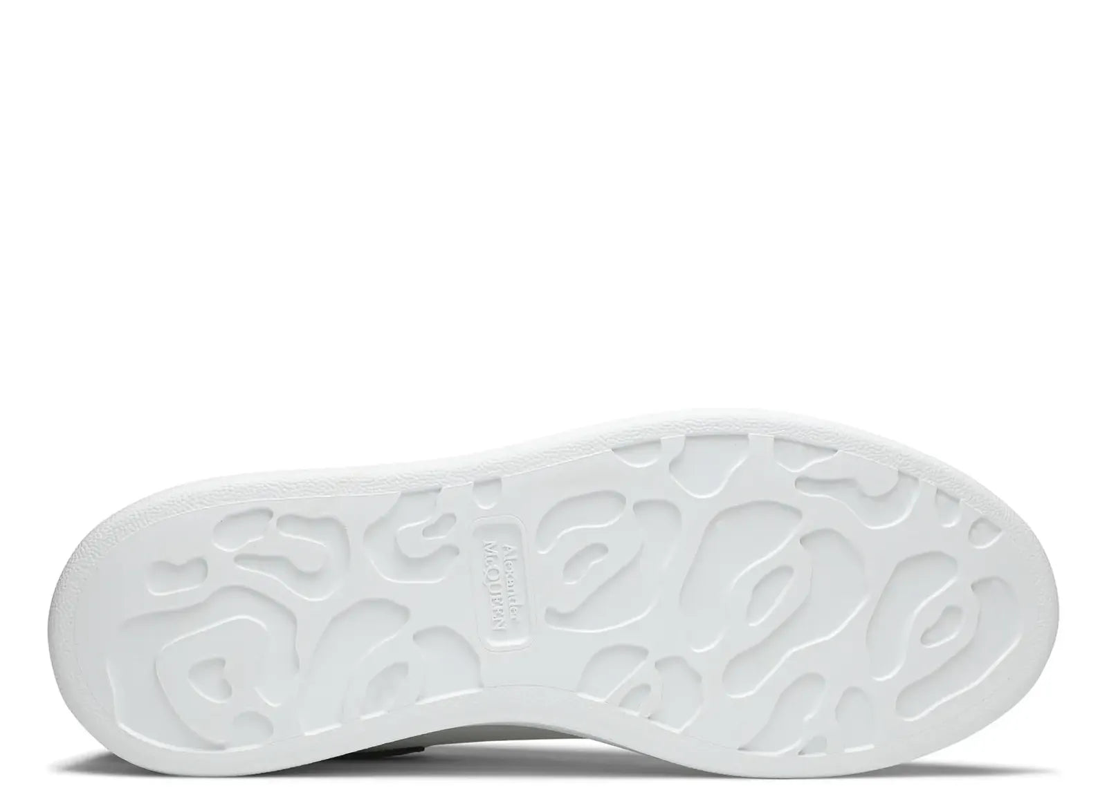 Alexander Mc Queen Oversized White Metallic
