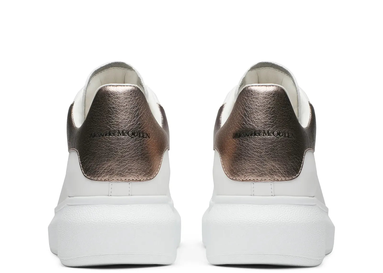 Alexander Mc Queen Oversized White Rose Gold (W)