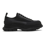 Alexander Mc Queen Tread Slick Low Lace Up Leather Triple Black