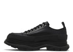 Alexander Mc Queen Tread Slick Low Lace Up Leather Triple Black