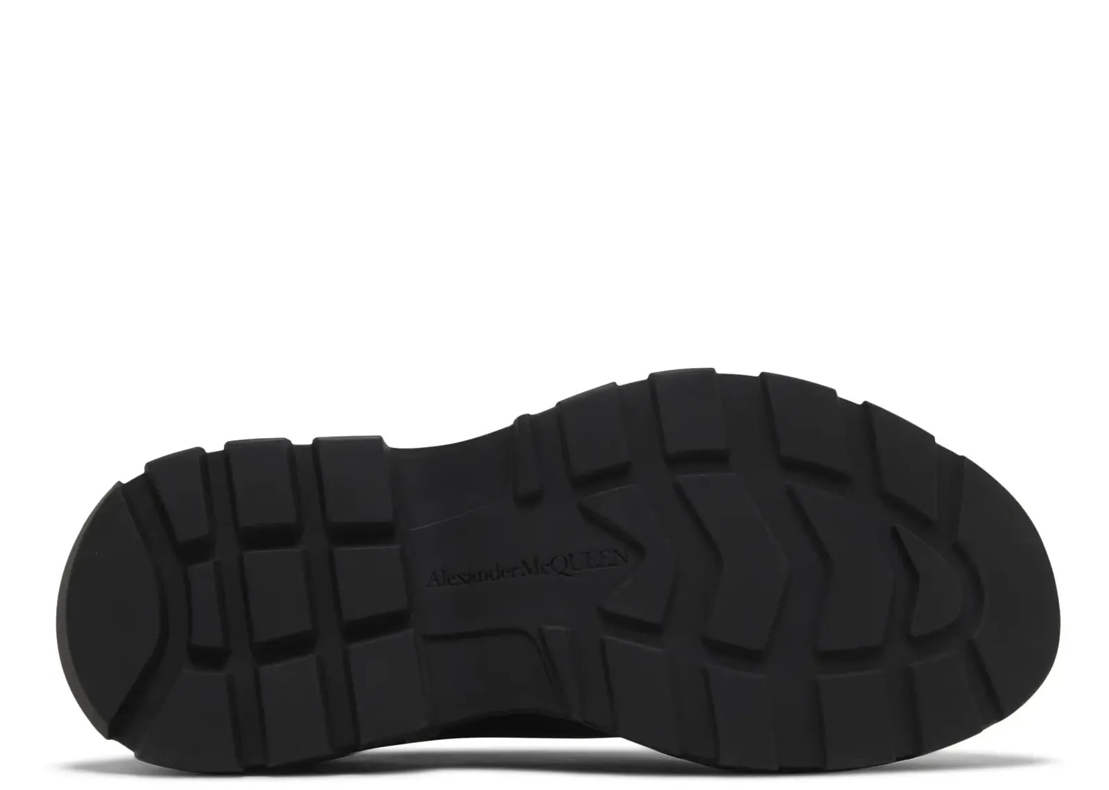 Alexander Mc Queen Tread Slick Low Lace Up Leather Triple Black