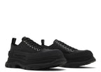 Alexander Mc Queen Tread Slick Low Lace Up Leather Triple Black
