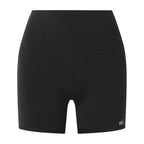 Alo Yoga Airbrush 5" Stretch Cycling Shorts Black