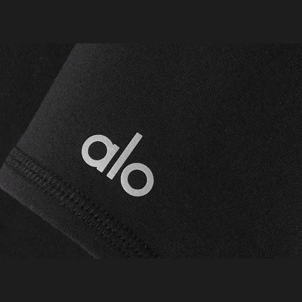 Alo Yoga Airbrush 5" Stretch Cycling Shorts Black