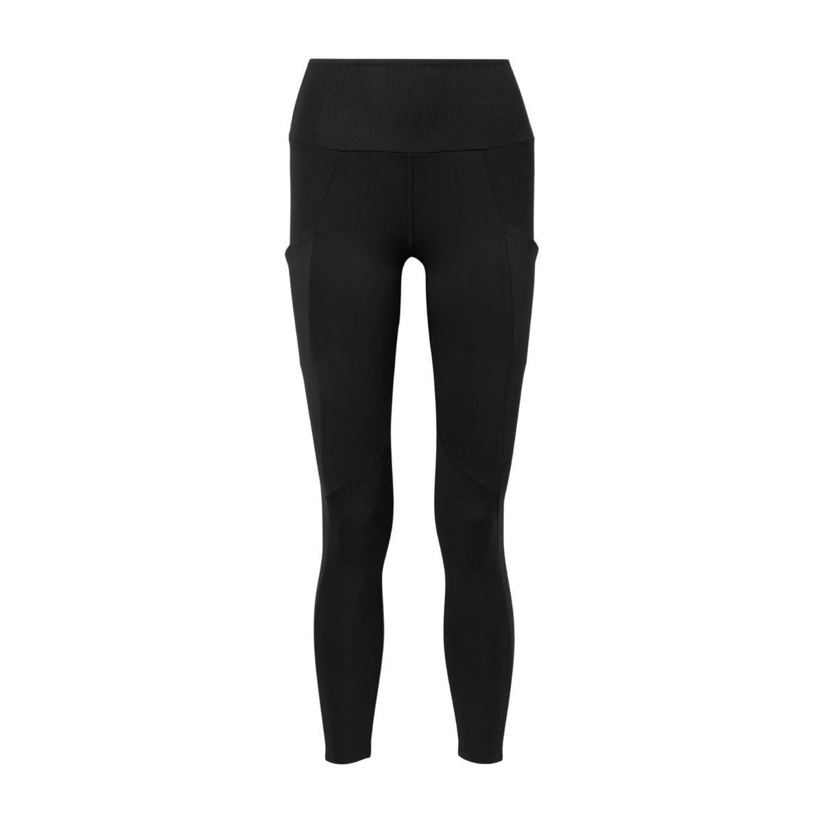 Alo Yoga Airlift Ribbed Stretch 7/8 Leggings Black