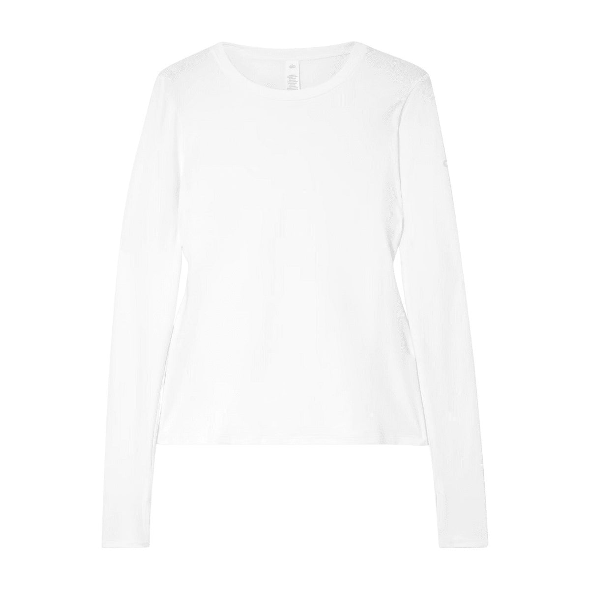 Alo Yoga Alosoft Finesse Long Sleeve White