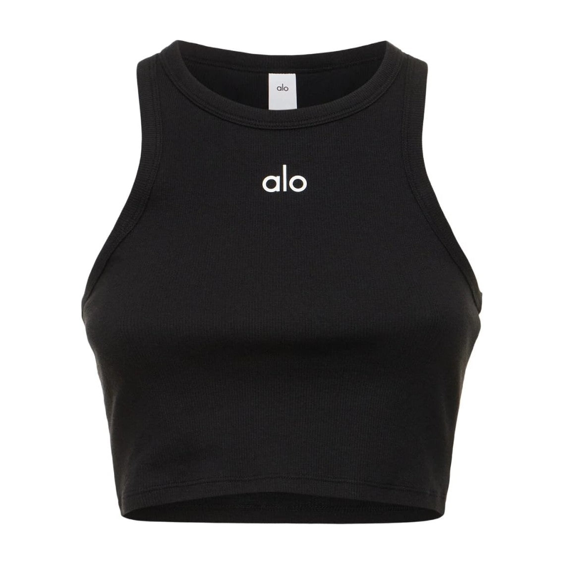 Alo Yoga Aspire Tank Black White