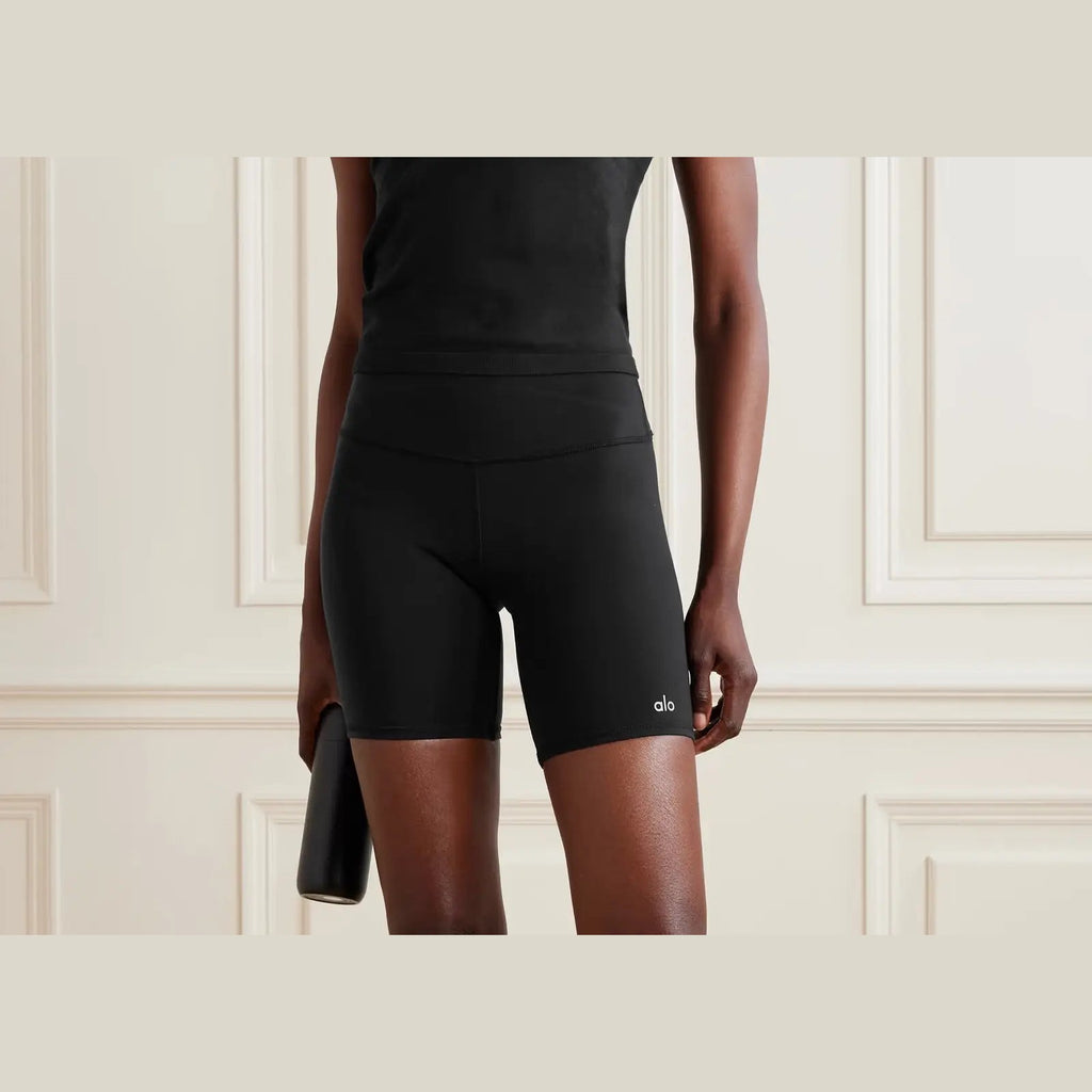 Alo Yoga High-Waist Biker Short Black