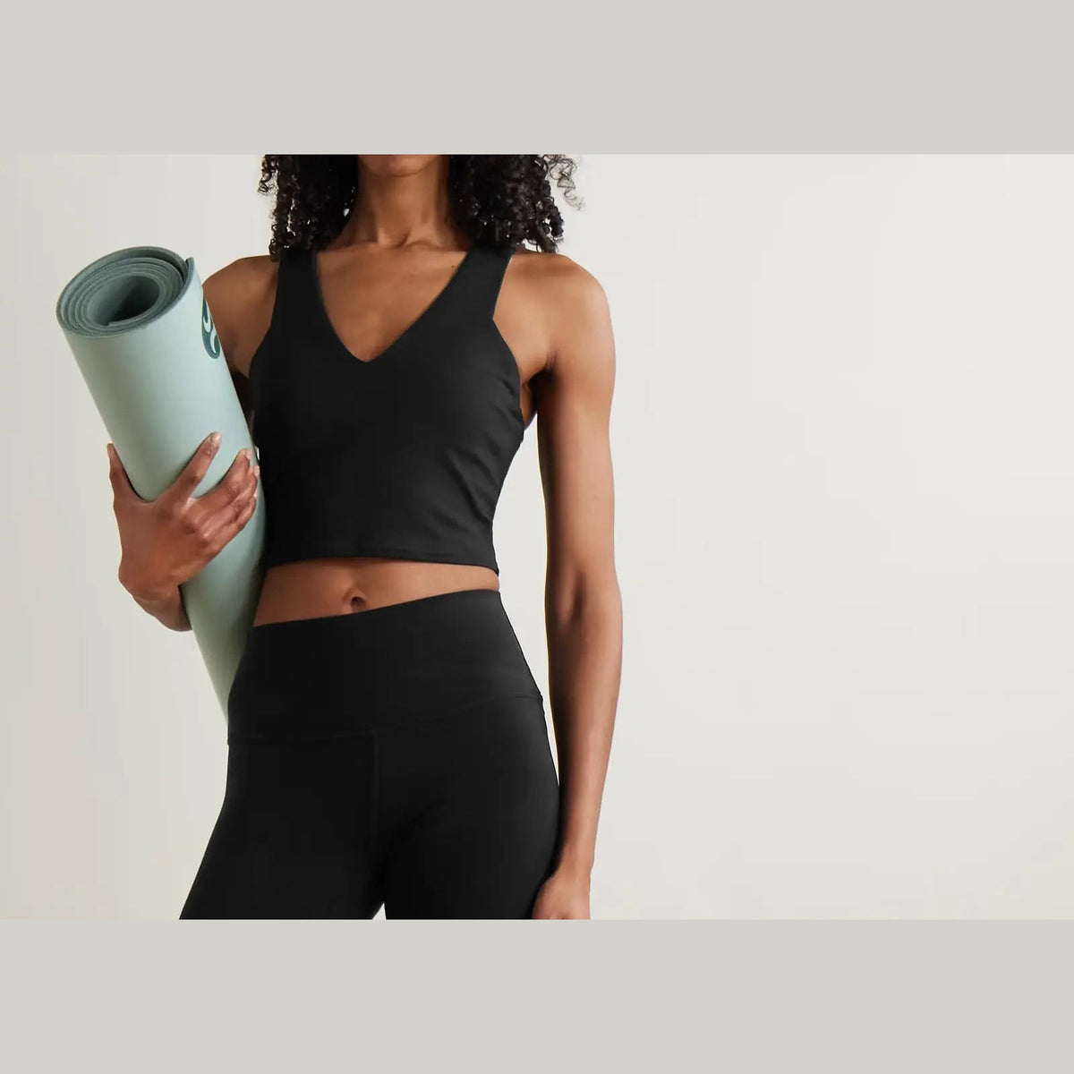 Alo Yoga Real Airbrush Sports Bra Black