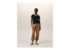 Ami Paris Ami De Coeur Contrasted Cotton T-Shirt Black/Ivory (W)