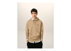 Ami Paris Ami De Coeur Cotton Hoodie Mastic Beige/Black