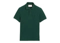 Ami Paris Ami De Coeur Cotton Polo Bottle Green/Black