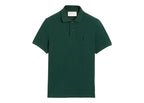 Ami Paris Ami De Coeur Cotton Polo Bottle Green/Black
