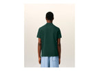 Ami Paris Ami De Coeur Cotton Polo Bottle Green/Black