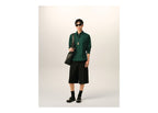 Ami Paris Ami De Coeur Cotton Shirt Bottle Green