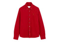 Ami Paris Ami De Coeur Cotton Shirt Ruby Red