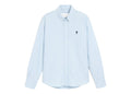 Ami Paris Ami De Coeur Cotton Shirt Sky Blue