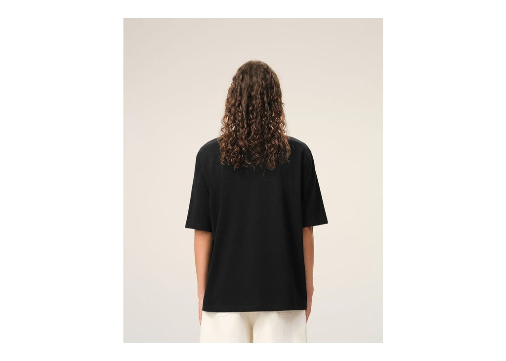 Ami Paris Ami De Coeur Cotton T-Shirt Boxy-Fit Black