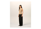 Ami Paris Ami De Coeur Cotton Tank Top Mastic Beige/Black (W)