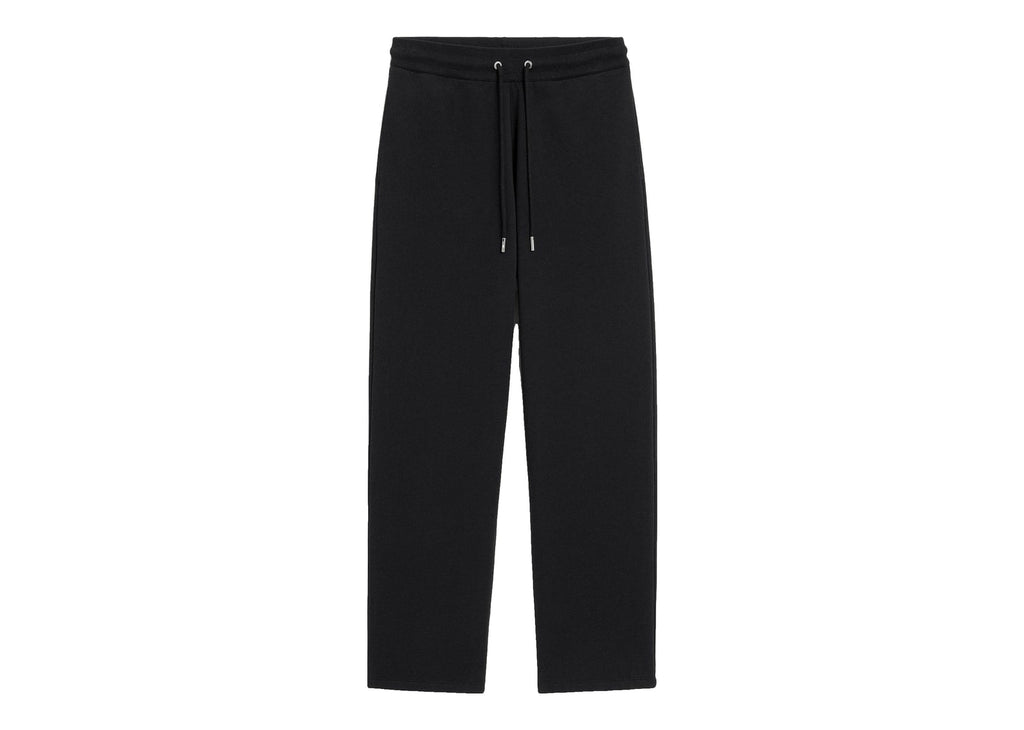 Ami Paris Ami De Coeur Cotton Track Pants Black/White Cream