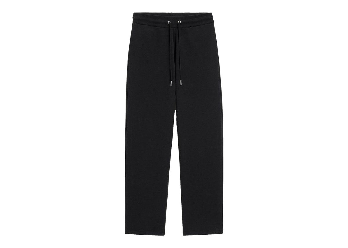 Ami Paris Ami De Coeur Cotton Track Pants Black/White Cream
