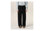 Ami Paris Ami De Coeur Cotton Track Pants Black/White Cream