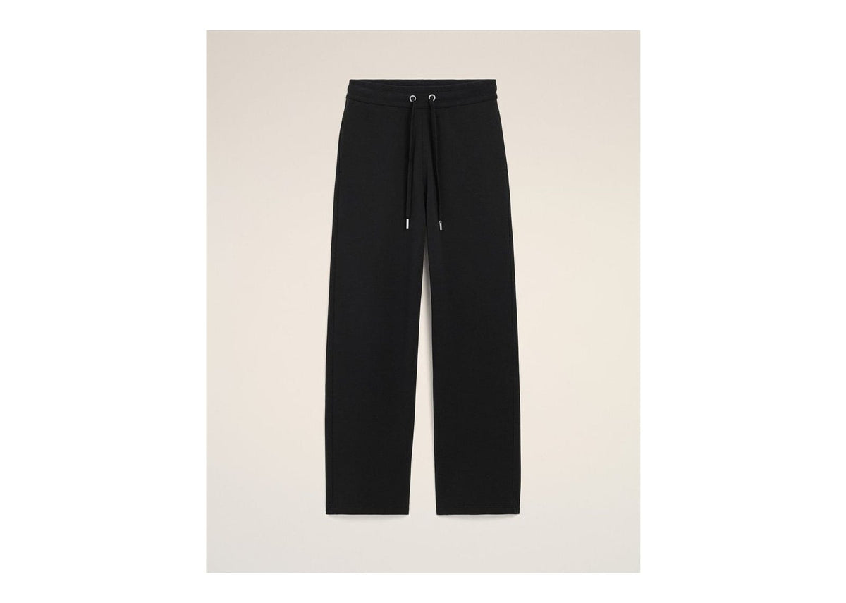 Ami Paris Ami De Coeur Cotton Track Pants Black/White Cream