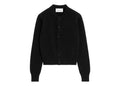 Ami Paris Ami De Coeur Crewneck Cashmere Cardigan Black (W)