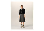 Ami Paris Ami De Coeur Crewneck Cashmere Cardigan Black (W)