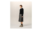 Ami Paris Ami De Coeur Crewneck Cashmere Cardigan Black (W)