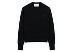 Ami Paris Ami De Coeur Crewneck Sweater Black
