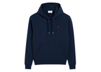 Ami Paris Ami De Coeur Hoodie Blue Red