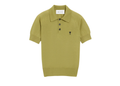 Ami Paris Ami De Coeur Short Sleeve Polo Green