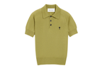 Ami Paris Ami De Coeur Short Sleeve Polo Green