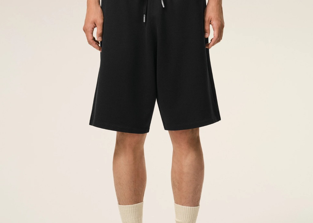 Ami Paris Ami De Coeur Shorts Black
