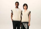 Ami Paris Ami De Coeur Sleeveless Ribbed Sweater White