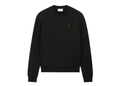 Ami Paris Ami De Coeur Sweatshirt Black Red