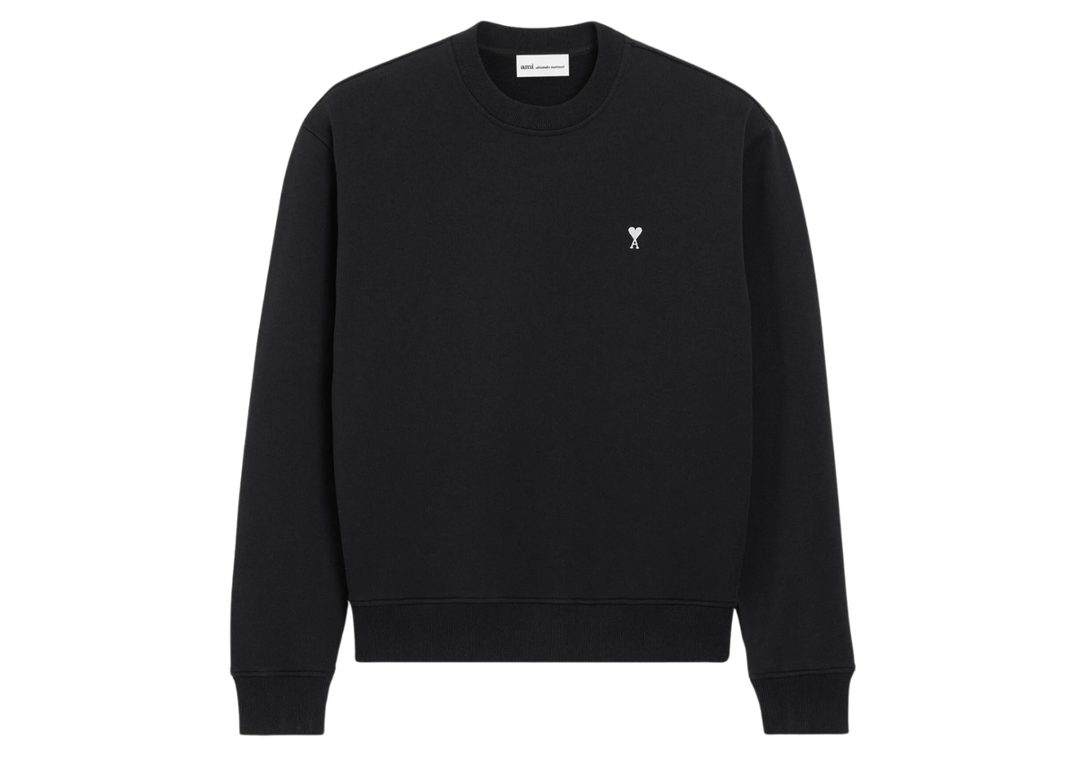 Ami Paris Ami De Coeur Sweatshirt Black