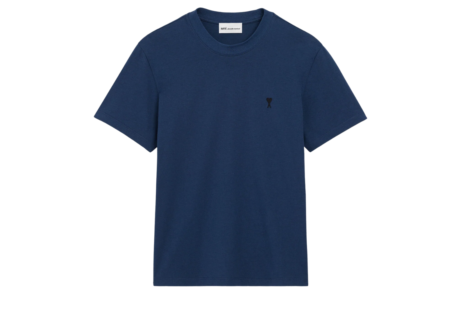 Ami Paris Ami De Coeur T-Shirt Blue