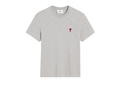 Ami Paris Ami De Coeur T-Shirt Grey Red