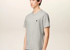 Ami Paris Ami De Coeur T-Shirt Grey