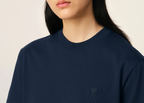 Ami Paris Ami De Coeur T-Shirt Night Blue