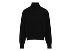 Ami Paris Ami De Coeur Turtle Neck Sweater Black/Black