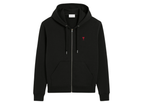 Ami Paris Ami De Coeur Zipped Hoodie Black Red