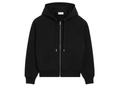 Ami Paris Ami De Coeur Zipped Hoodie Cotton Black
