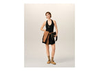 Ami Paris Backless Jersey Top Black (W)