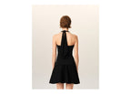 Ami Paris Backless Jersey Top Black (W)